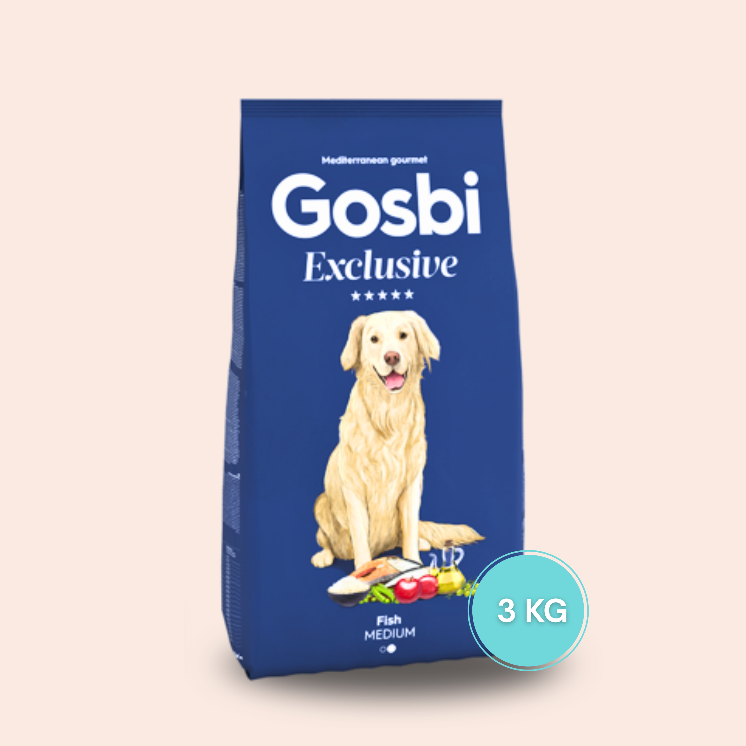 Gosbi - Exclusive Poisson Médium 3 kg