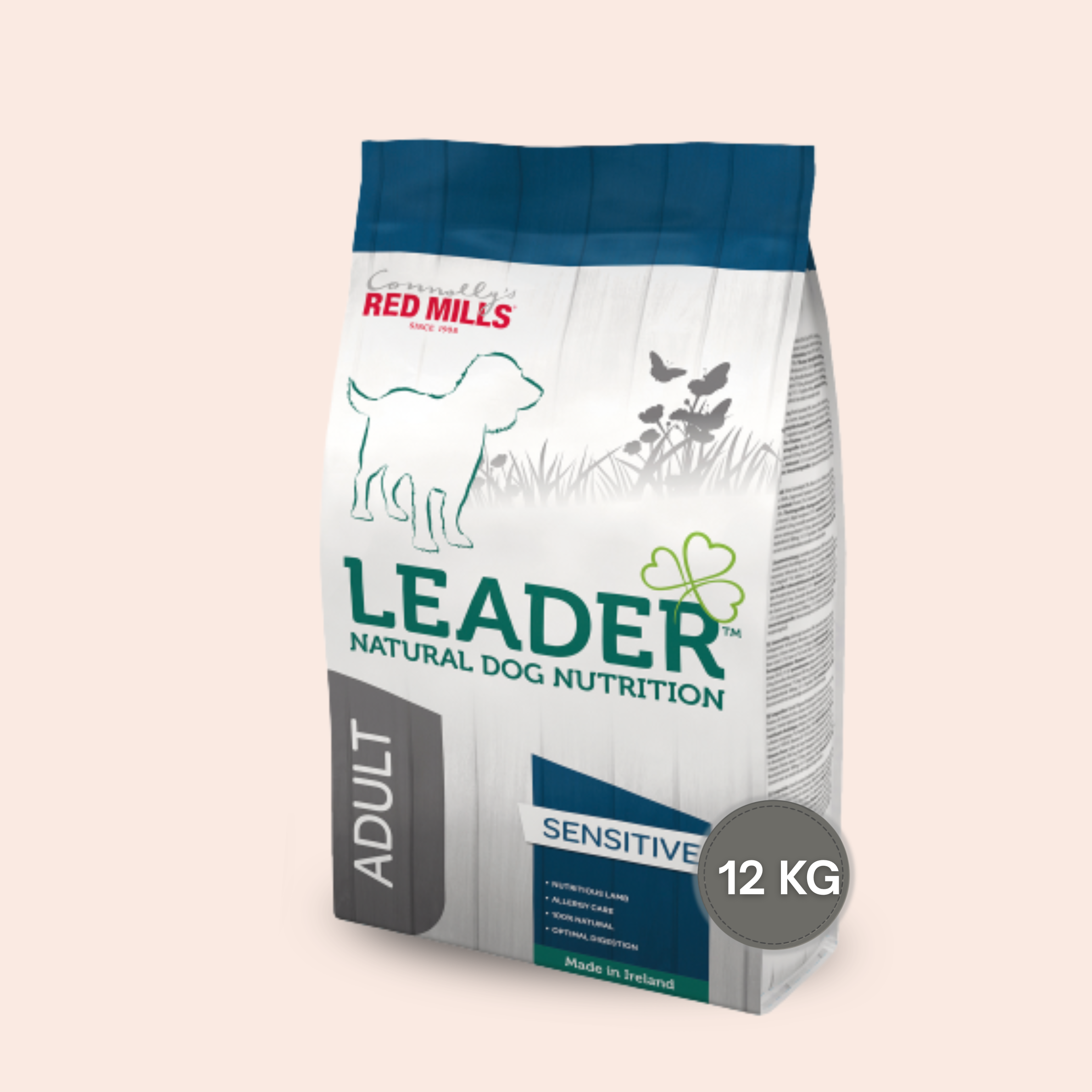 Leader – Adulte Medium Sensitive Agneau 12kg