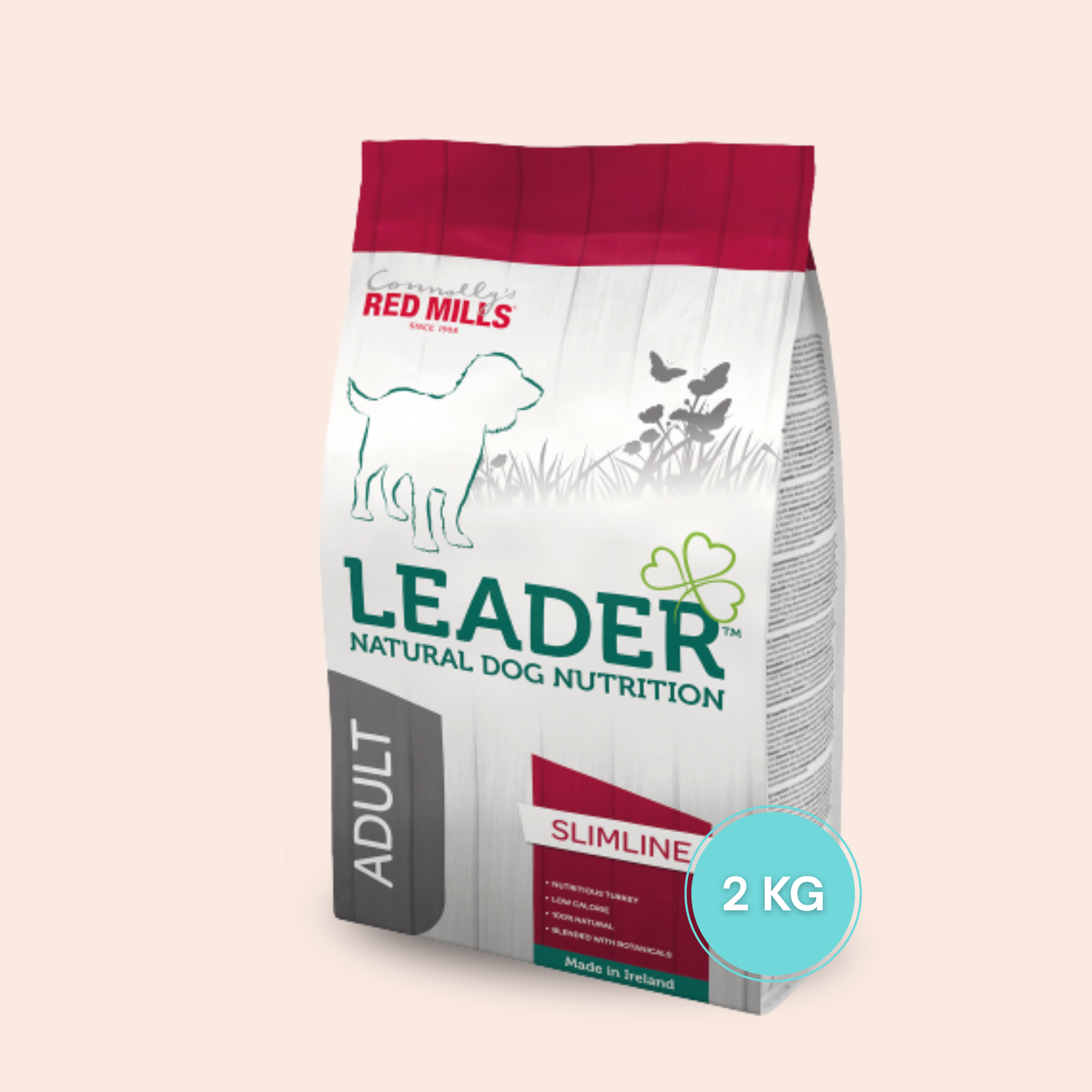 Leader – Adulte Medium Slimline Dinde & Riz 2kg