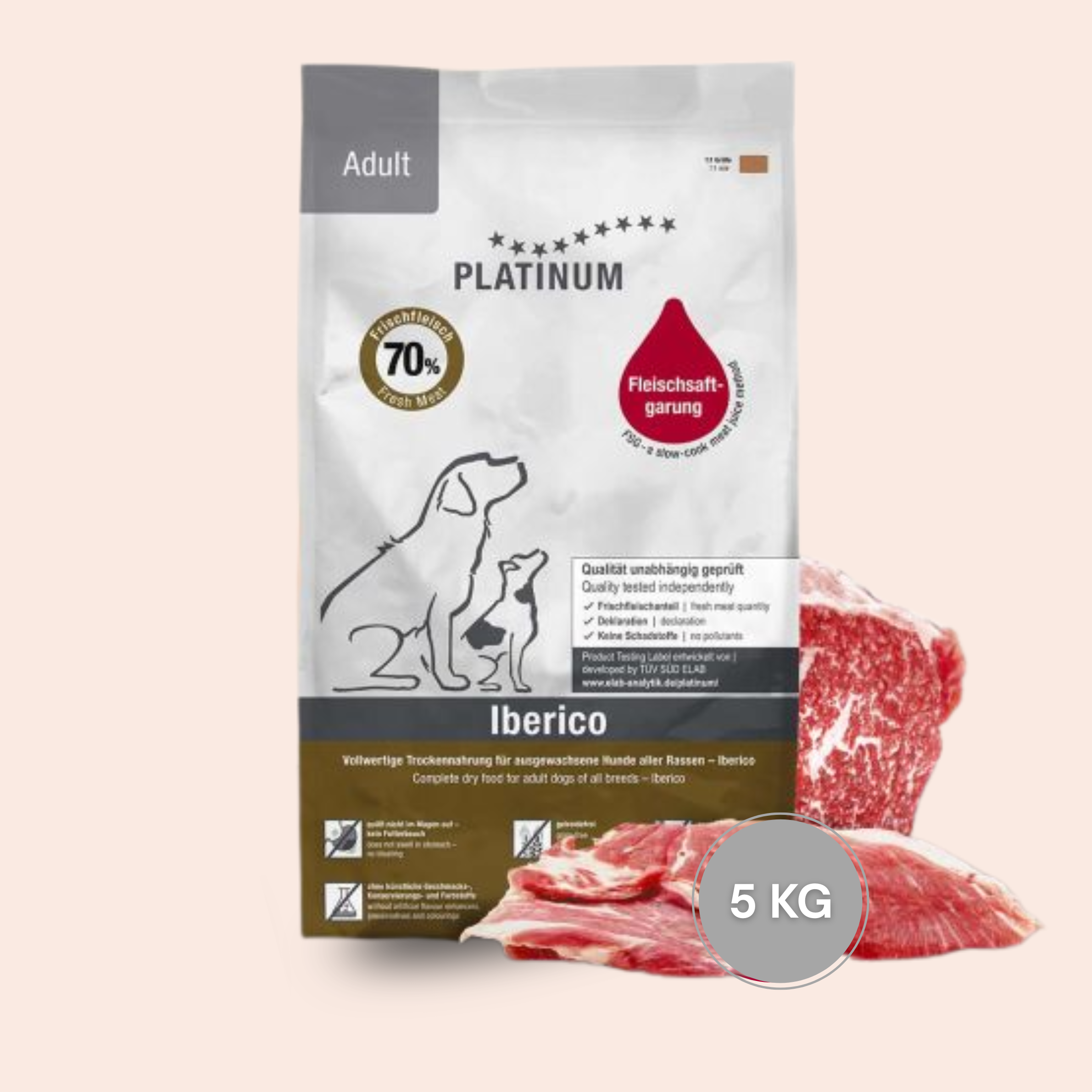 Platinum - Senior Porc Ibérique 5 kg