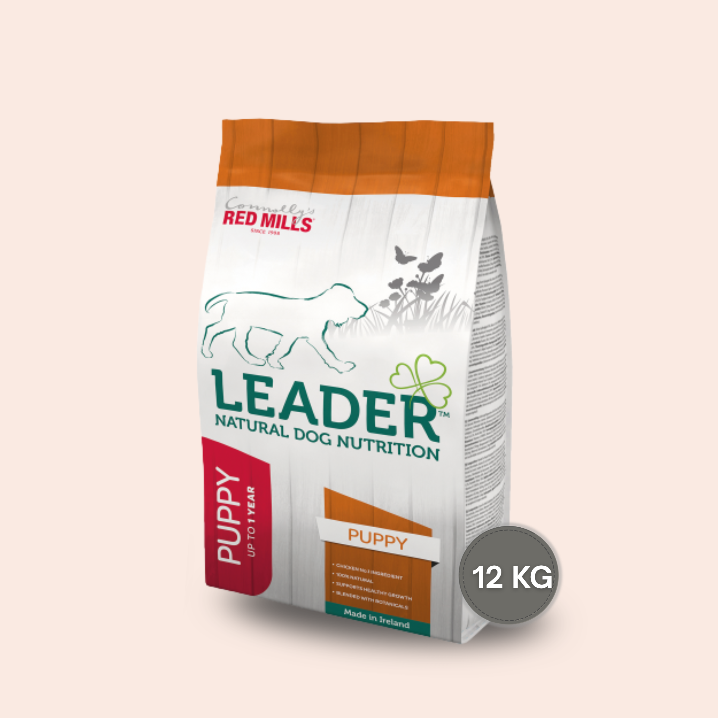 Leader – Puppy Medium Poulet & Riz 12 kg