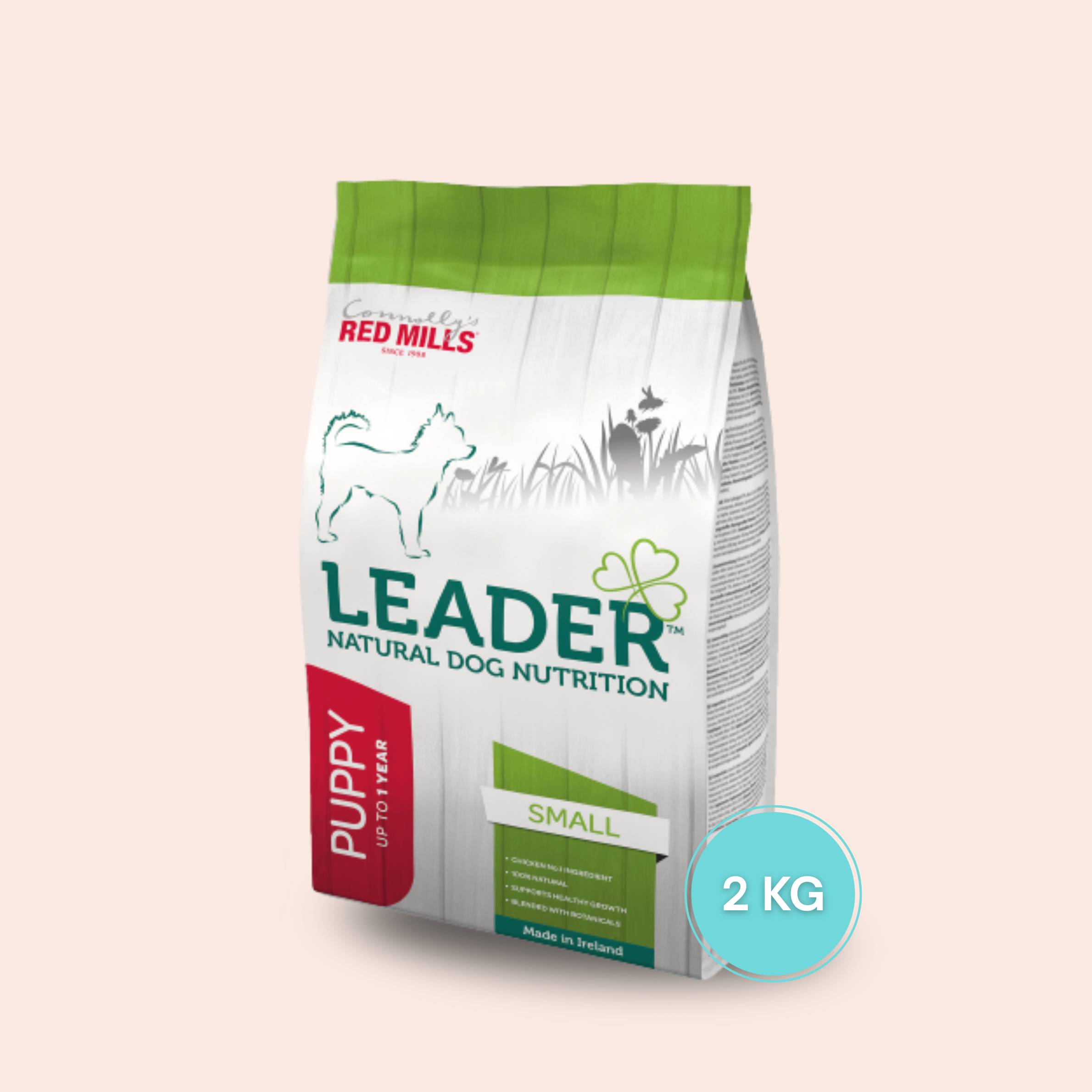Leader – Puppy Petite Race Poulet & Riz 2kg