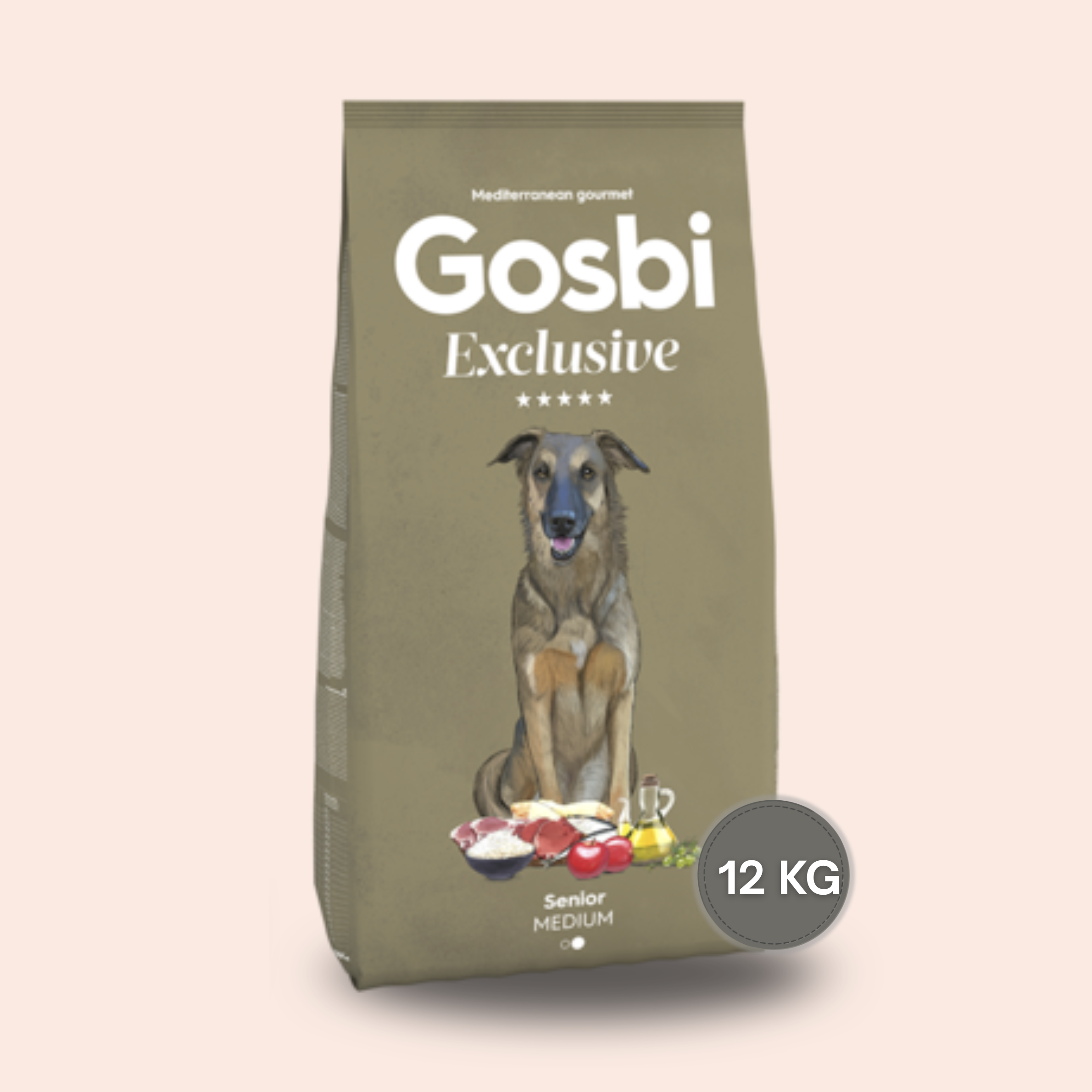 Gosbi - Exclusive Sénior Médium 12 kg