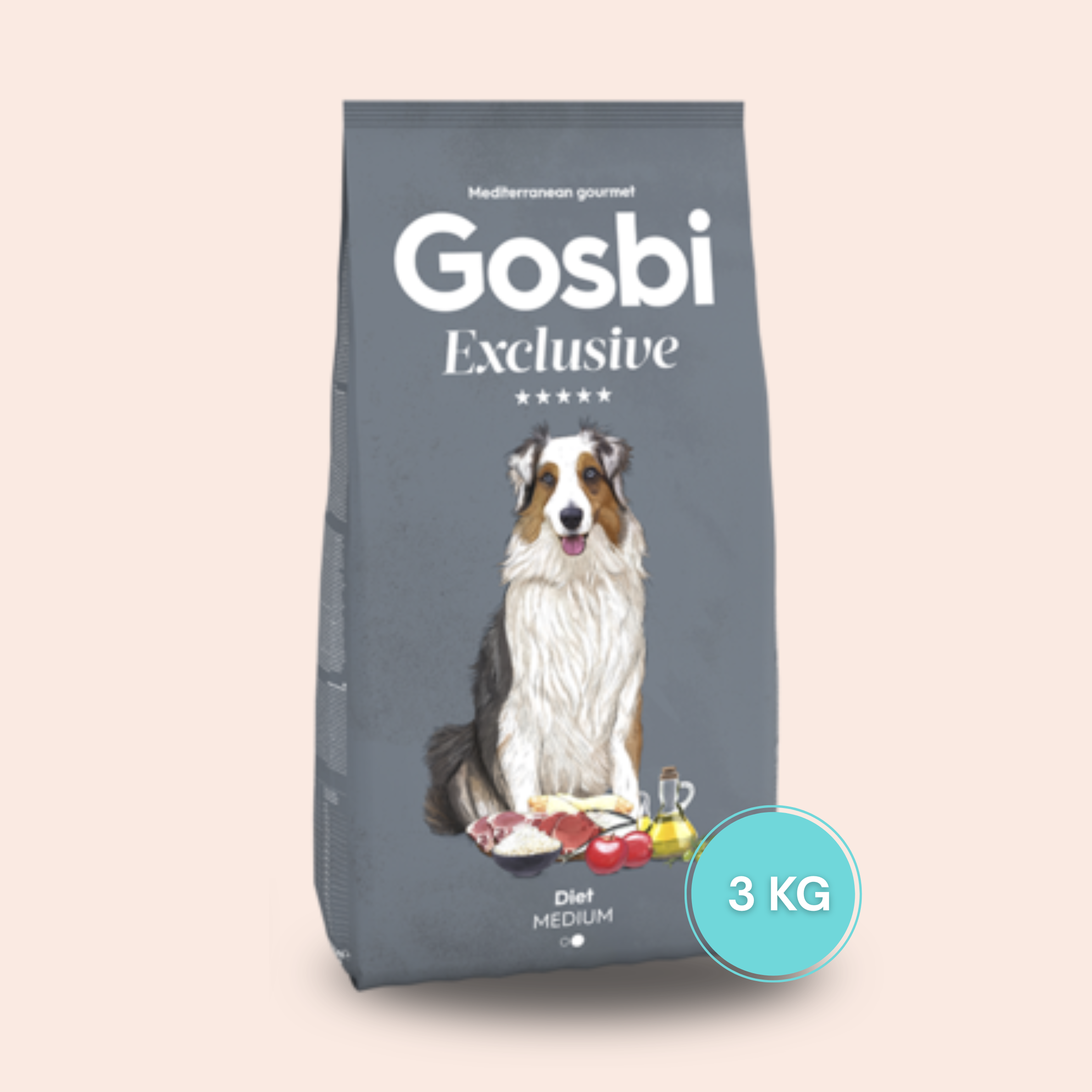 Gosbi - Diet Médium 3 kg